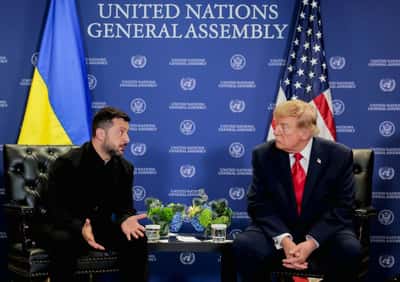 Image for Ukraine's Zelenskiy says he discussed peace efforts, energy ceasefire with Trump