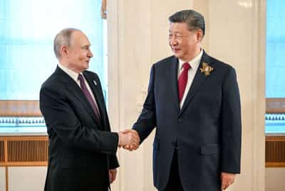 Image for Putin to hold talks with Xi, attend SCO summit and military parade during China trip, Kremlin says
