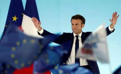 Image for Macron, Le Pen battle out on cost of living in heated runoff campaign