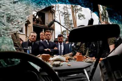 Image for Kremlin hopes EU leaders will not only discuss weapons in Kyiv visit