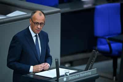 Image for Germany's Merz urges western unity on Ukraine on eve of peace talks
