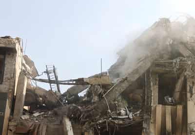 Image for At least 20 senior Iranian commanders killed in Israeli attack on Iran, two sources say