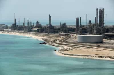 Image for Oil settles up more than 3% to six-week high as Mideast conflict threatens oil transit routes