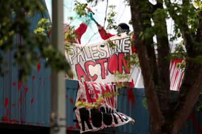Image for UK ban on pro-Palestine group under scrutiny in court