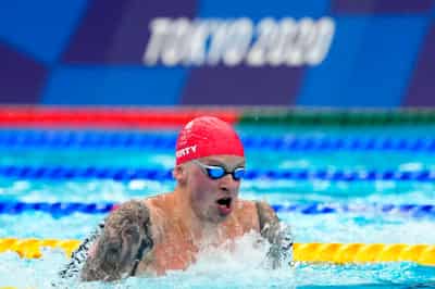 Image for Swimming-Peaty plays down bust-up with Olympic team mate Greenbank