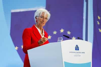 Image for ECB's Lagarde says euro's rise also reflects economic strength