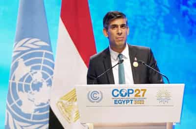 Image for UK refutes claims it is dropping $14.76 billion climate pledge