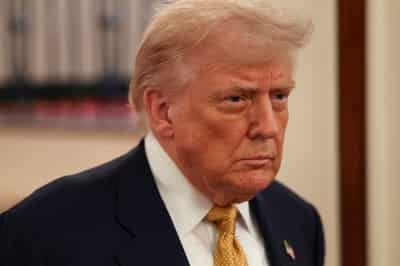 Image for Trump diagnosed with vein condition causing leg swelling, White House says