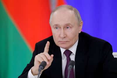 Image for Putin on a ceasefire in Ukraine, Western companies and gas
