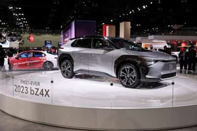 Image for Toyota considers sharp boost in output of first EV, but not before 2025, sources say