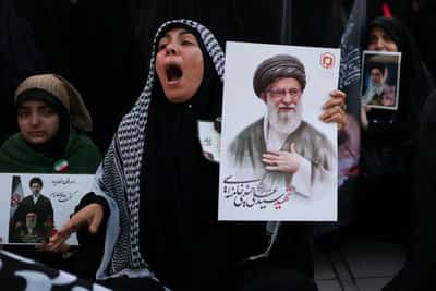 Image for Iranians flock to week-long funeral rites for Khamenei