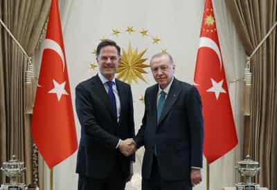 Image for Turkey trying to revive Russia-Ukraine negotiations, Erdogan tells NATO chief