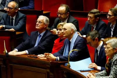 Image for French debt risk premium falls after government collapses