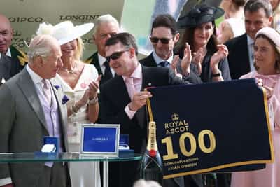Image for Aidan O'Brien scores a century of Royal Ascot winners