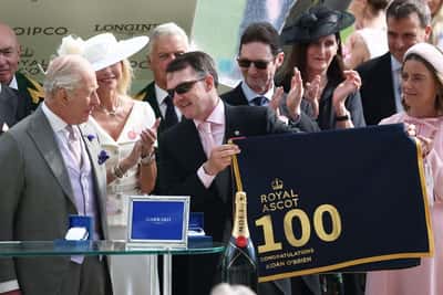 Image for Aidan O'Brien scores a century of Royal Ascot winners