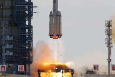 Image for China launches crewed spacecraft Shenzhou-12 in historic mission