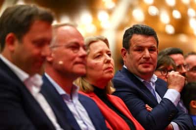 Image for Germany's SPD backs Merz coalition, names leader Klingbeil finance minister