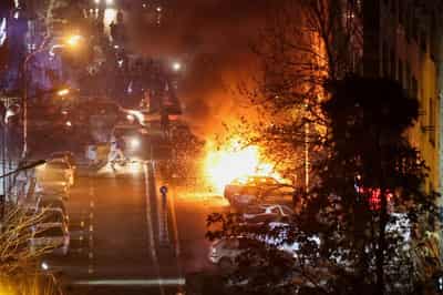 Image for Iran president says Trump, Netanyahu, Europe stirred tensions in protests