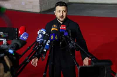 Image for Israel's purchase of 'stolen' Ukrainian grain is not 'legitimate', Zelenskiy says