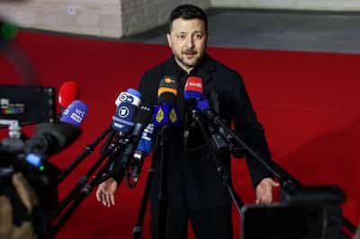 Image for Israel's purchase of 'stolen' Ukrainian grain is not 'legitimate', Zelenskiy says