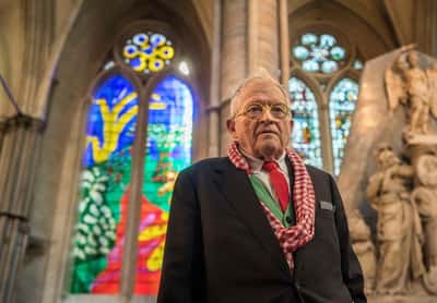 Image for David Hockney, the British artist who went in search of Californian colour, dies at 88
