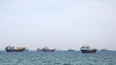 Image for Tankers exit Hormuz as Trump, Vance talk up Iran deal prospects