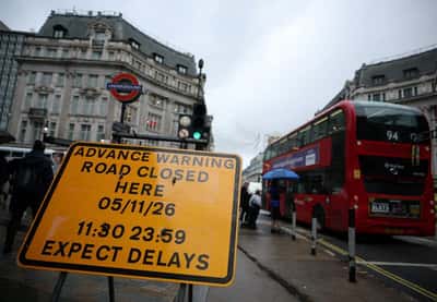 Image for Buses out, shoppers in: London's Oxford Street goes traffic-free