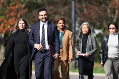 Image for Democrats bask in electoral victories a year after Trump's reelection