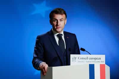 Image for Macron: allies will make commitments on protecting Ukraine at Jan 6 meeting