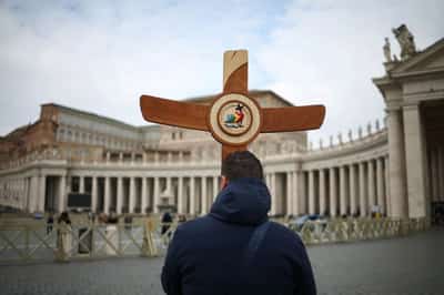 Image for Pope Francis has double pneumonia, complicating his treatment, Vatican says
