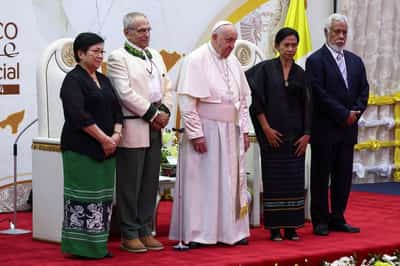 Image for East Timor president says death of Pope Francis a 'tremendous loss' for the world