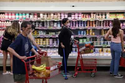 Image for From burgers to bleach, stressed consumers buy cheap