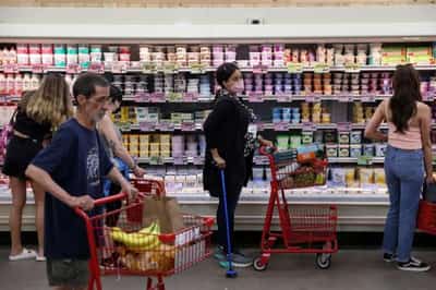 Image for From burgers to bleach, stressed consumers buy cheap