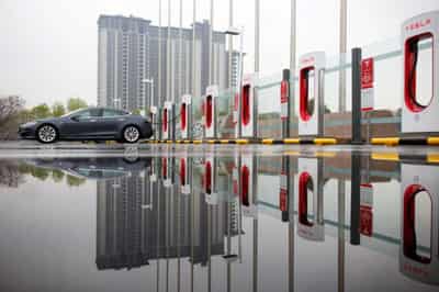 Image for Tesla cars barred from some China government compounds &#8211; sources