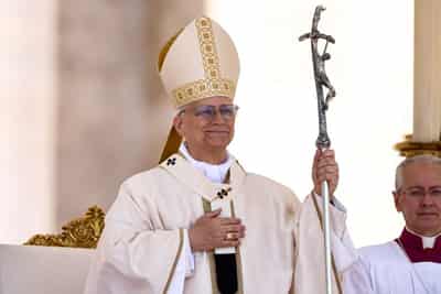 Image for Analysis-Pope Leo, in first month, makes a break in style from Francis