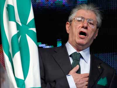 Image for Umberto Bossi, firebrand founder of Italy's Northern League party, dies at 84