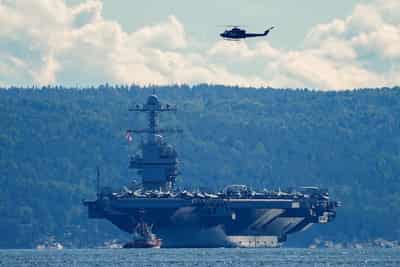 Image for US to escalate military presence in South America with aircraft carrier group