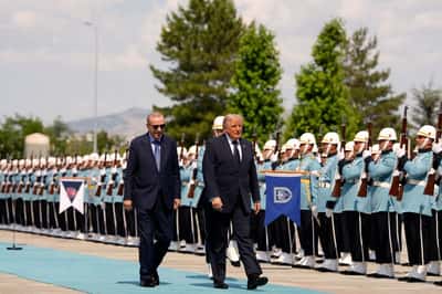 Image for NATO leaders meet in Ankara after Trump rekindles disputes over Iran, Greenland