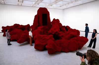 Image for Artist Anish Kapoor presents works old and new in London gallery return