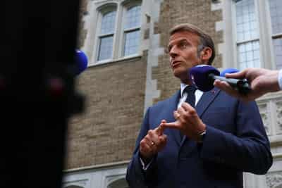 Image for France summons Italian ambassador over challenge to Macron on Ukraine