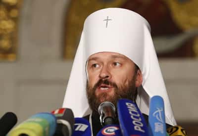Image for Russian Orthodox cleric denies link to white substance found in car by Czech police