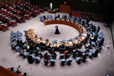Image for U.S., allies slam Russia at U.N. over its seizure of Ukraine nuclear plant