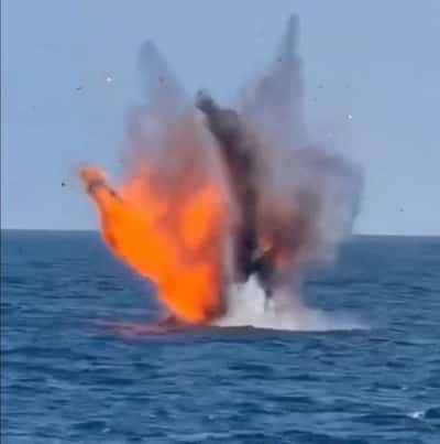 Image for Romania destroys drones drifting near major offshore gas project in the Black Sea