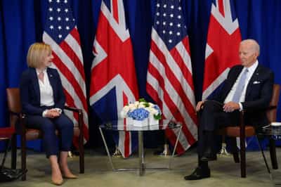 Image for Biden, UK’s Truss commit to protect Northern Ireland deal