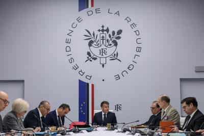 Image for More than 15 countries planning to facilitate Strait of Hormuz access, Macron says
