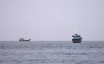 Image for Trump says US and Tehran having 'good talks' as drones hit Iran's neighbours