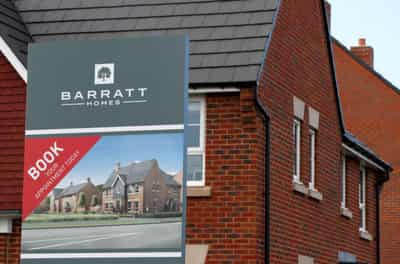 Image for Housebuilder Barratt resumes dividend after record house sales