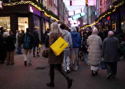 Image for UK retail sales tumble in March by most since 2020, CBI says