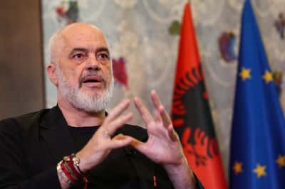 Image for Albania's PM defends €4 million Kanye West concert