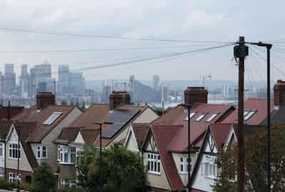 Image for UK house prices fall for first time since November 2023, Lloyds data shows